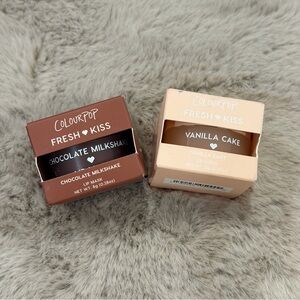 ColourPop Fresh Kiss Lip Mask & Scrub Duo - Chocolate Milkshake & Vanilla Cake